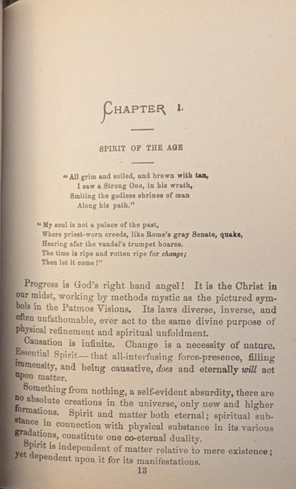 Seers of The Ages: Embracing Spiritualism Past and Present by J.M Peebles