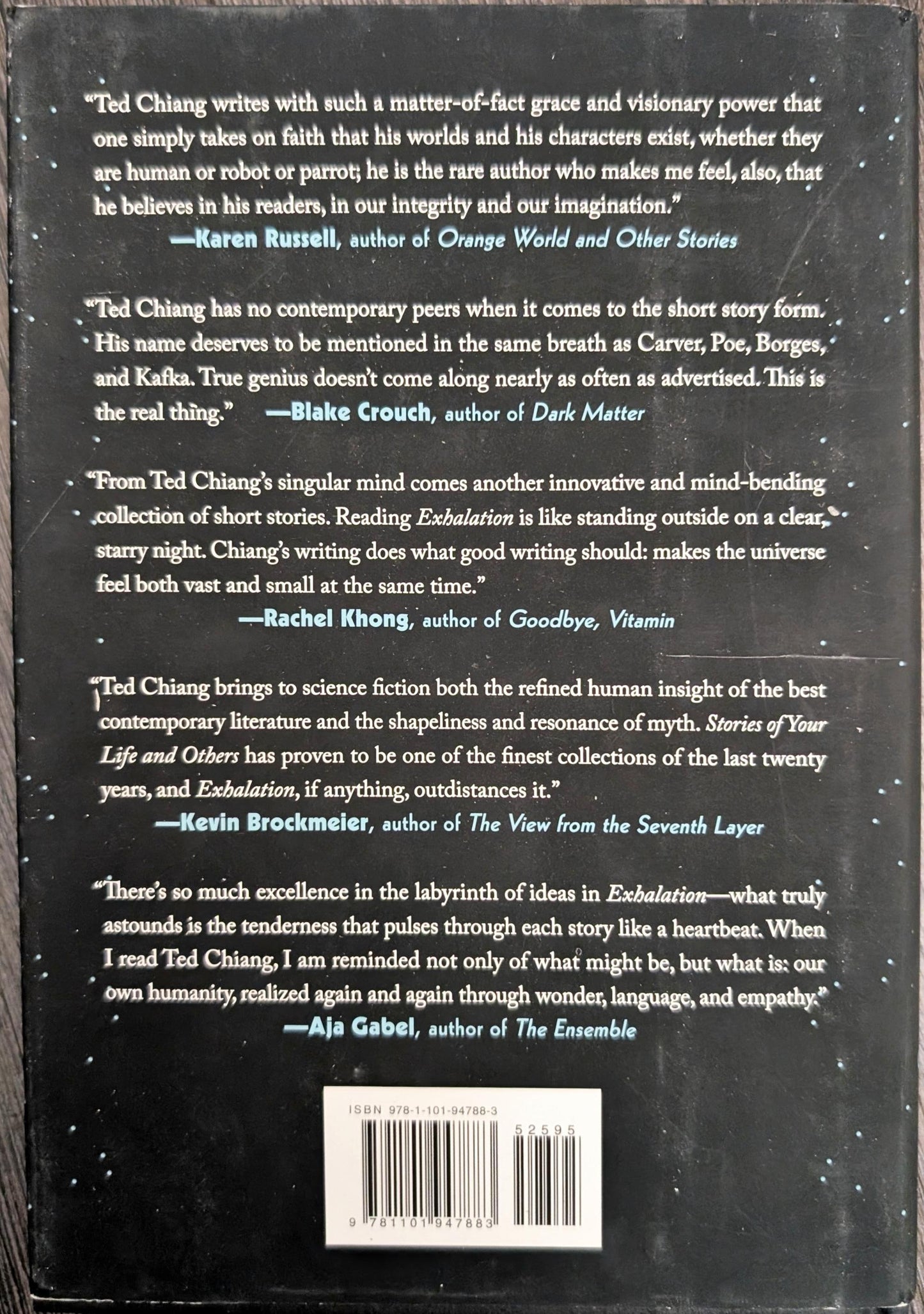 Exhalation: Stories by Ted Chiang