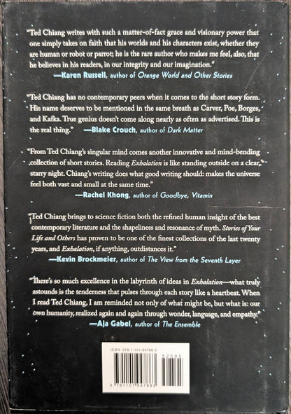 Exhalation: Stories by Ted Chiang