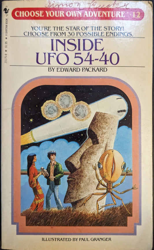 Inside UFO 54-40 by Edward Packard