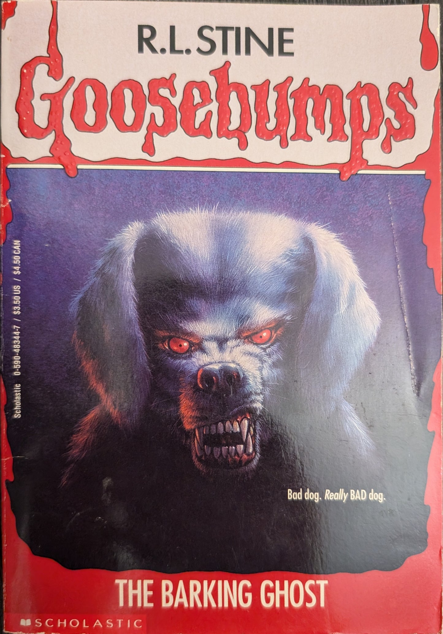 The Barking Ghost by R. L Stine (Goosebumps)