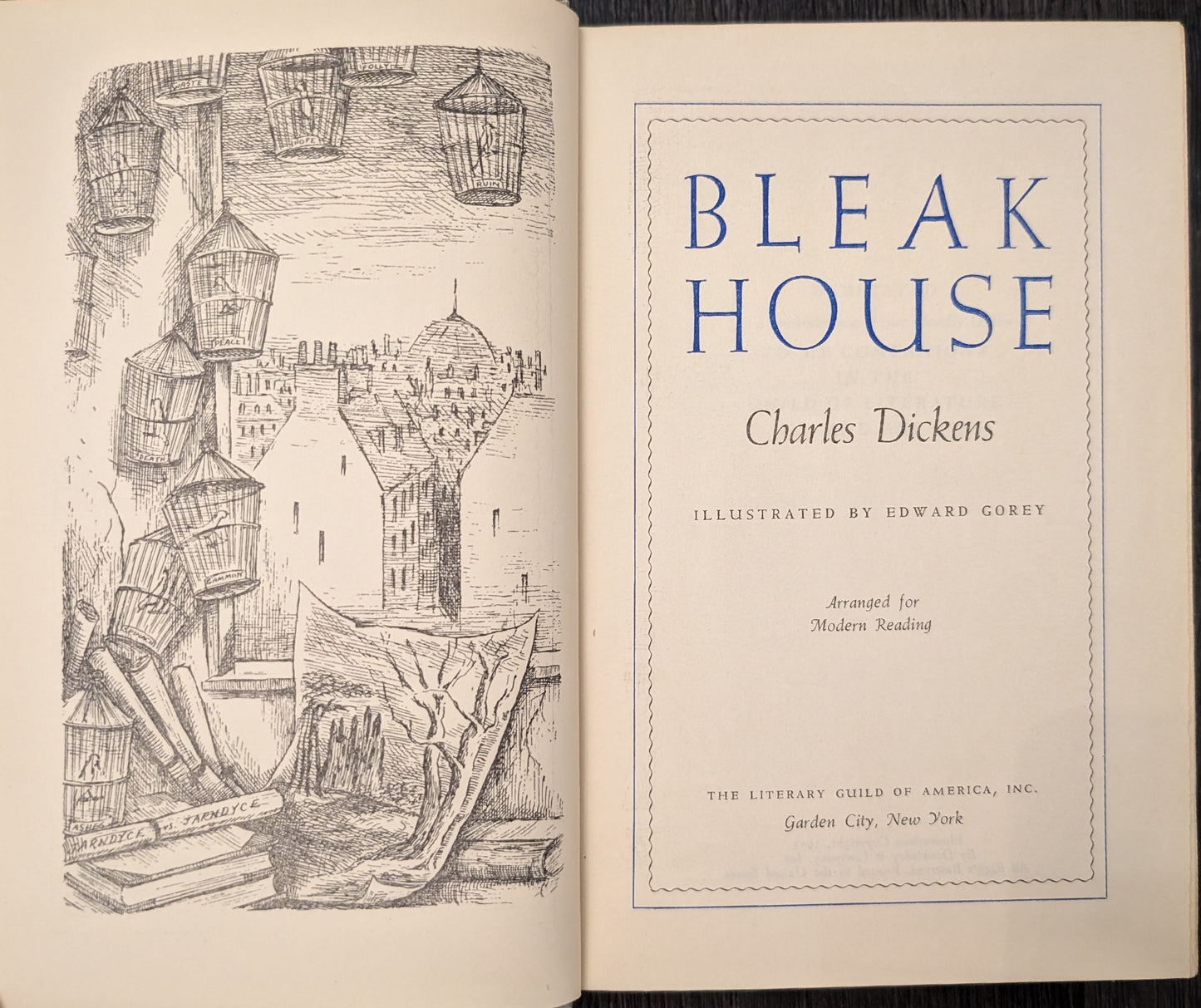 Bleak House by Charles Dickens illustrated by Edward Gorey