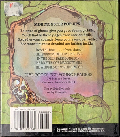 The Weirdies of Wailing Wood by Skip Skwarek (A Mini Monster Pop-Up Book)