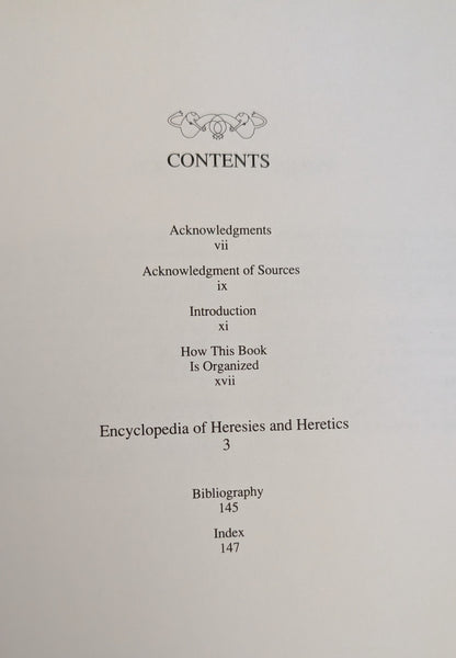 Encyclopedia of Heresies and Heretics by Chas S. Clifton