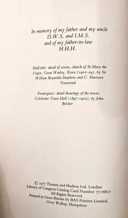 Edwardian Architecture: A Handbook to Building Design in Britain 1890-1914 by Alastair Service