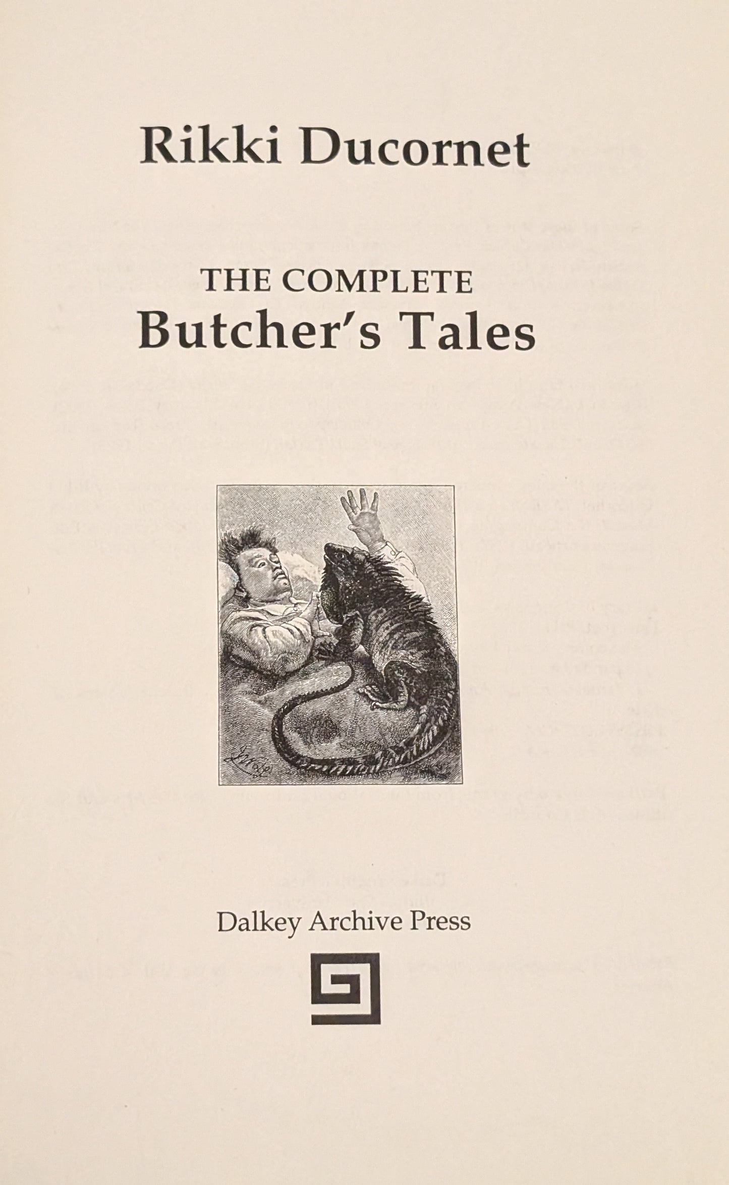 The Complete Butcher's Tales by Rikki Ducornet