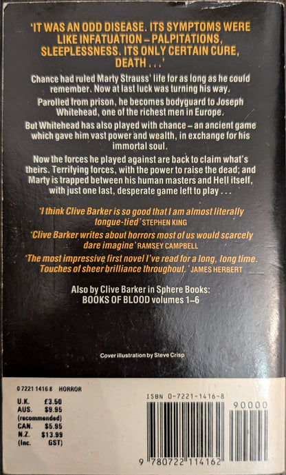 The Damnation Game by Clive Barker