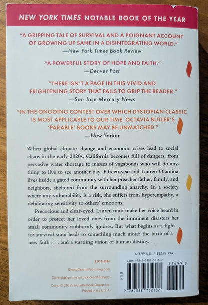 Parable of the Sower by Octavia E. Bulter