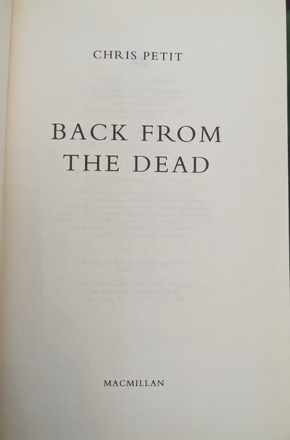 Back from the Dead by Chris Petit