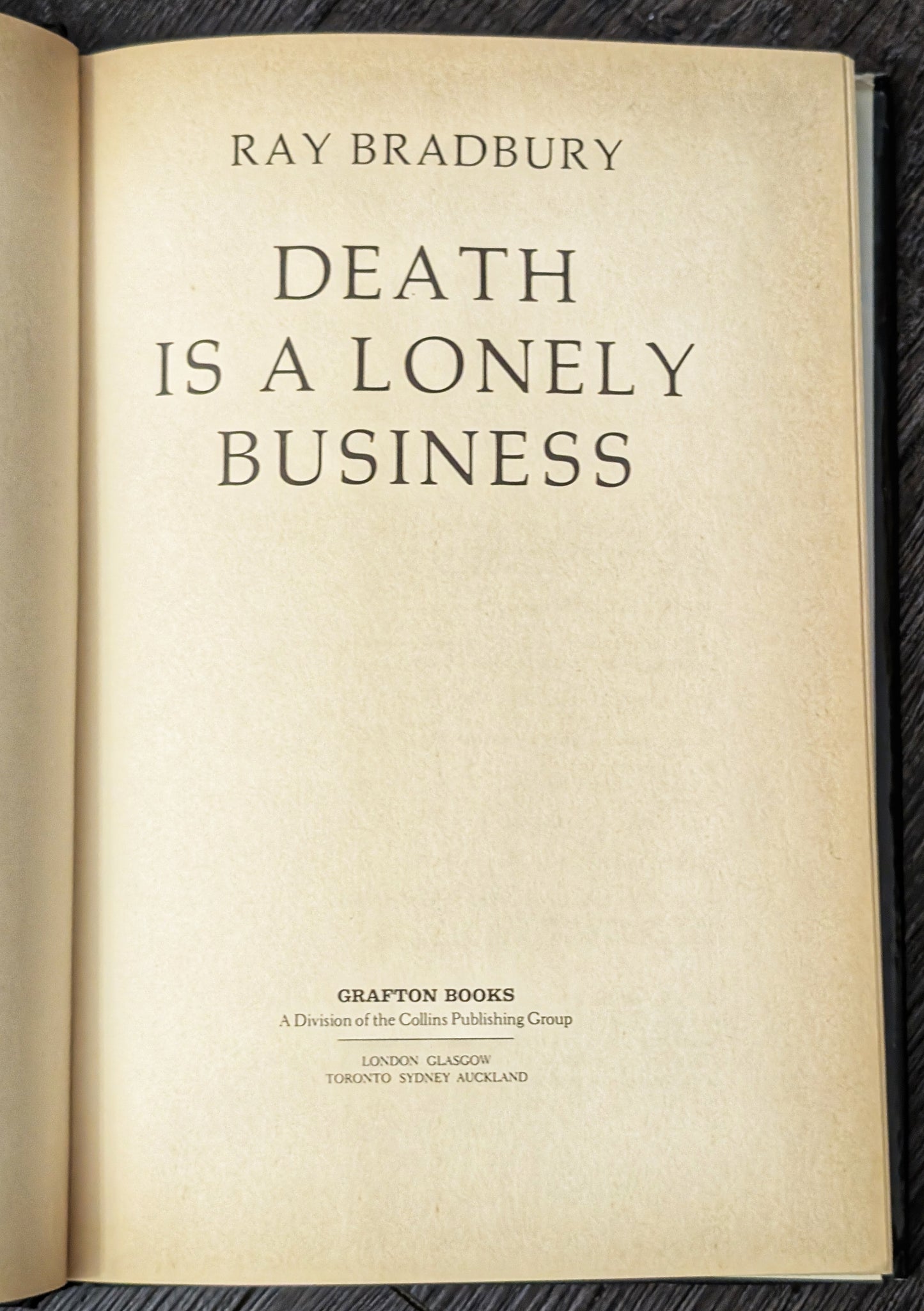 Death is a Lonely Business by Ray Bradbury
