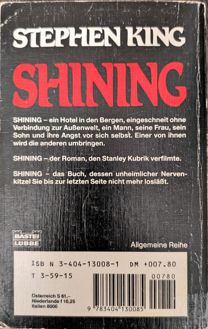 The Shining by Stephen King (German)