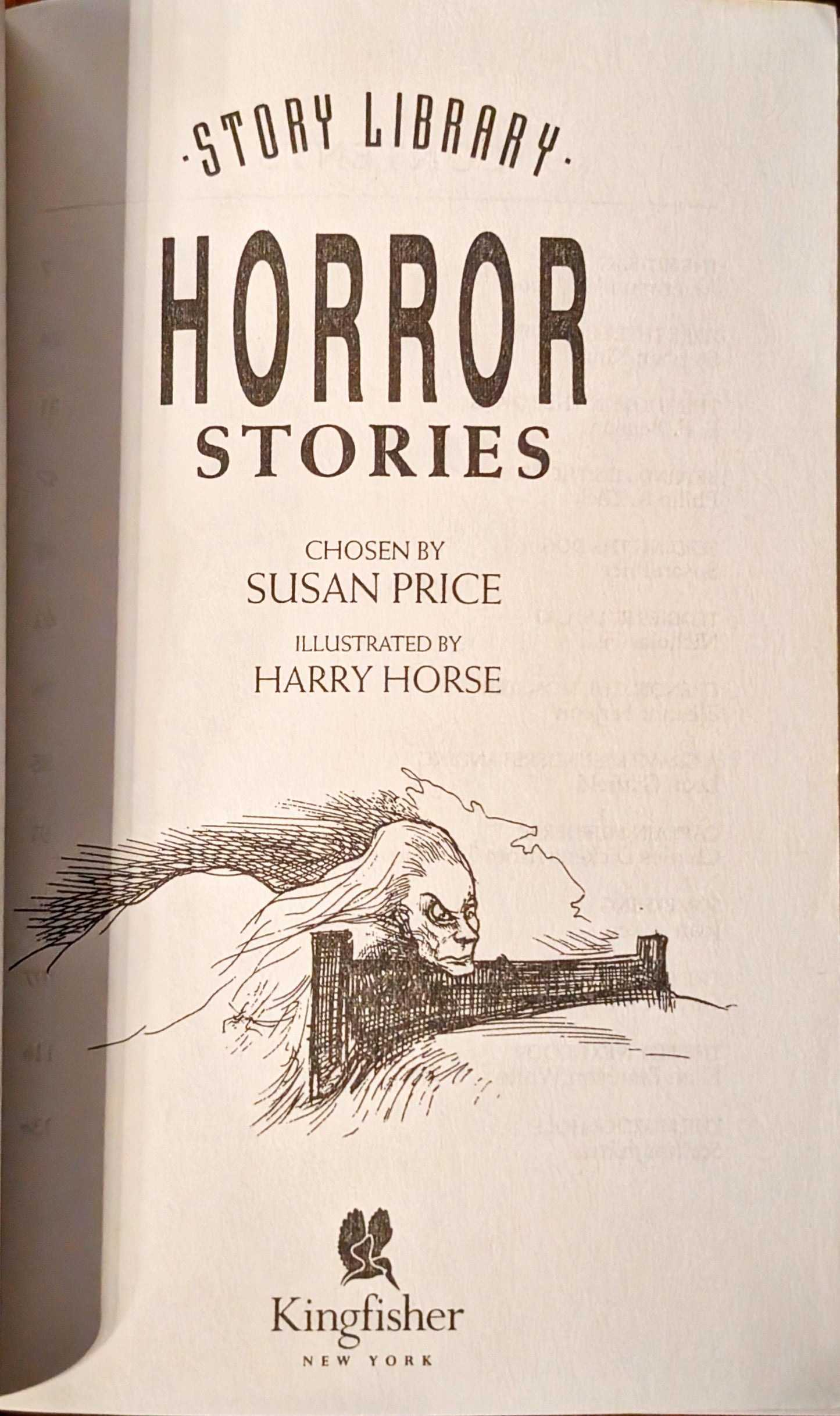 Horror Stories chosen by Susan Price