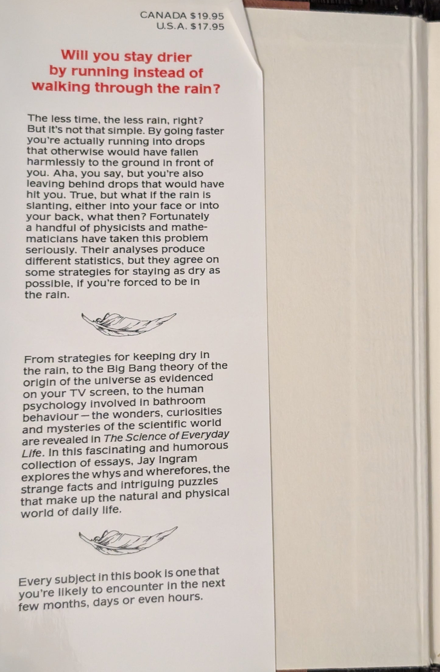 The Science of Everyday Life by Jay Ingram