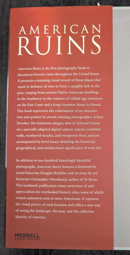 American Ruins photographs by Arthur Drooker and essay by Christopher Woodward
