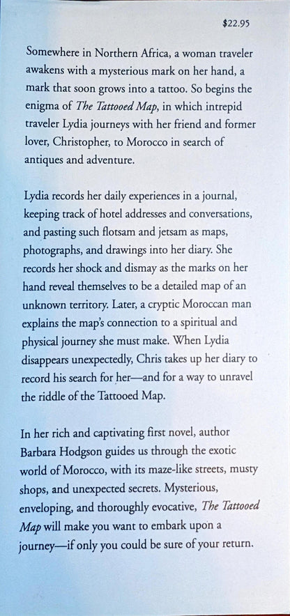The Tattooed Map by Barbara Hodgson