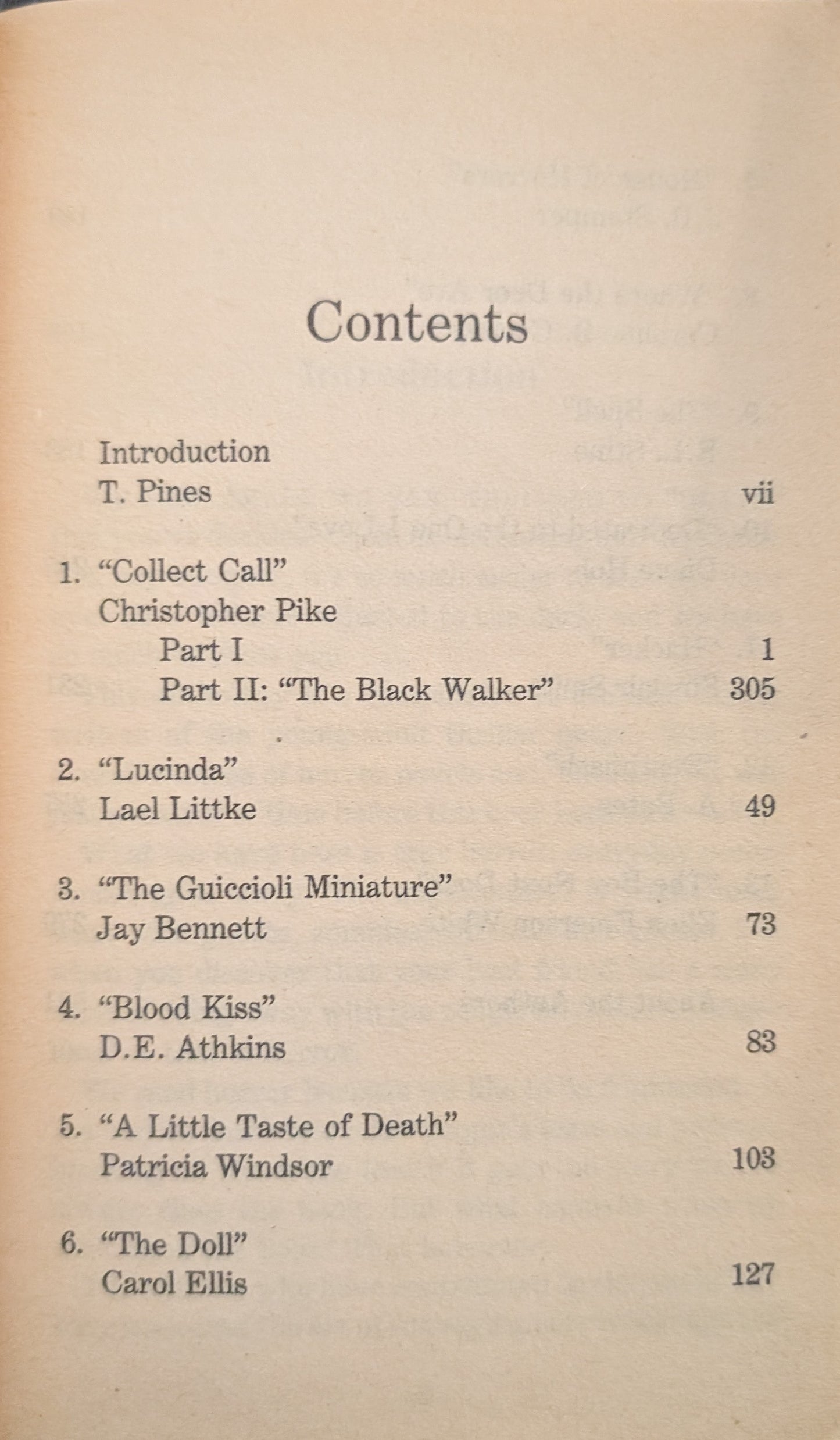 Thirteen: 13 Tales of Horror by 13 Masters of Horror edited by T. Pines