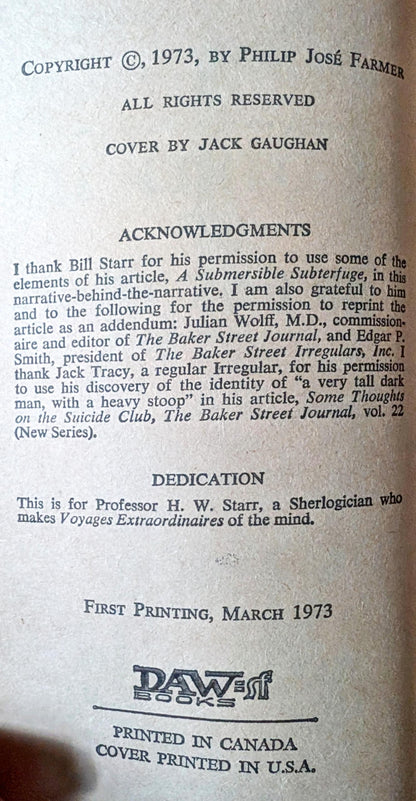 The Other Log Of Phileas Fogg by Philip Josè Farmer