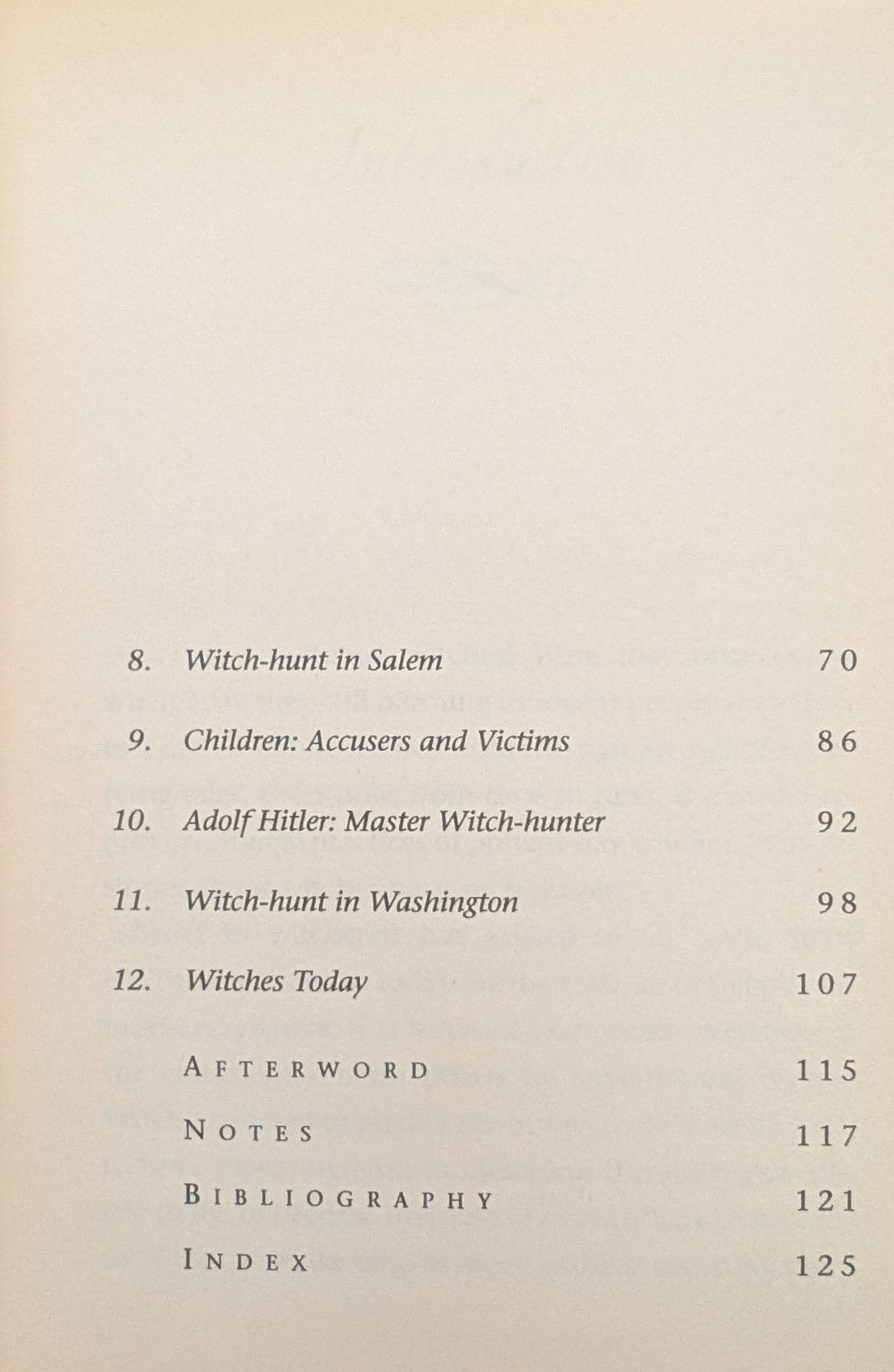 Witches and Witch-hunts: A History of Persecution by Milton Meltzer