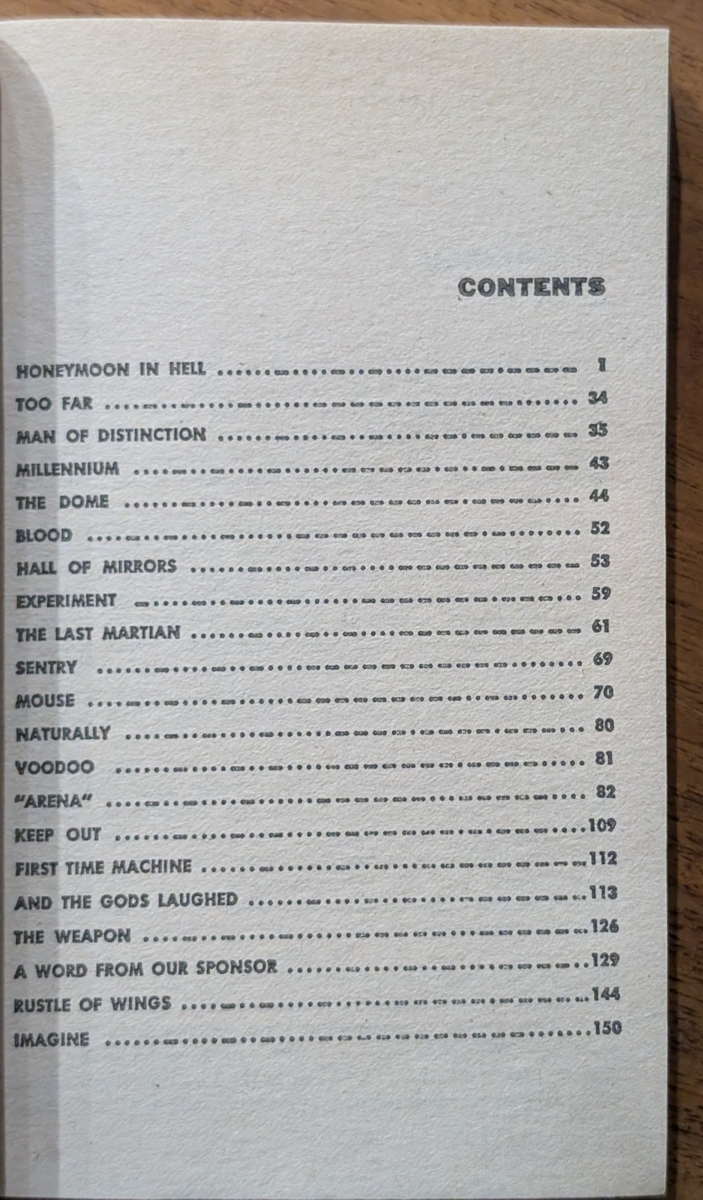 Honeymoon in Hell by Fredric Brown