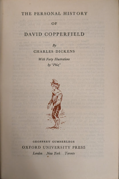 The Personal History of David Copperfield by Charles Dickens