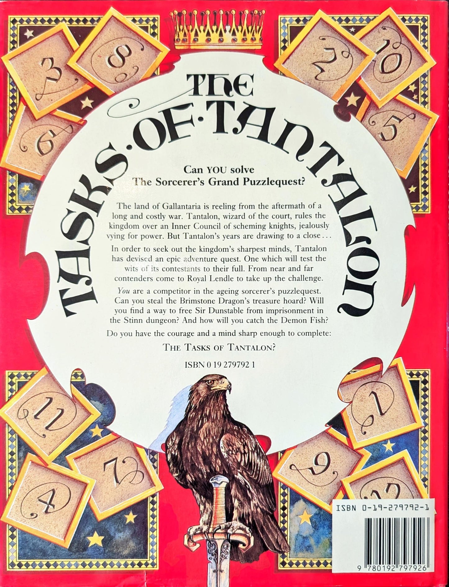 The Tasks of Tantalon written by Steve Jackson