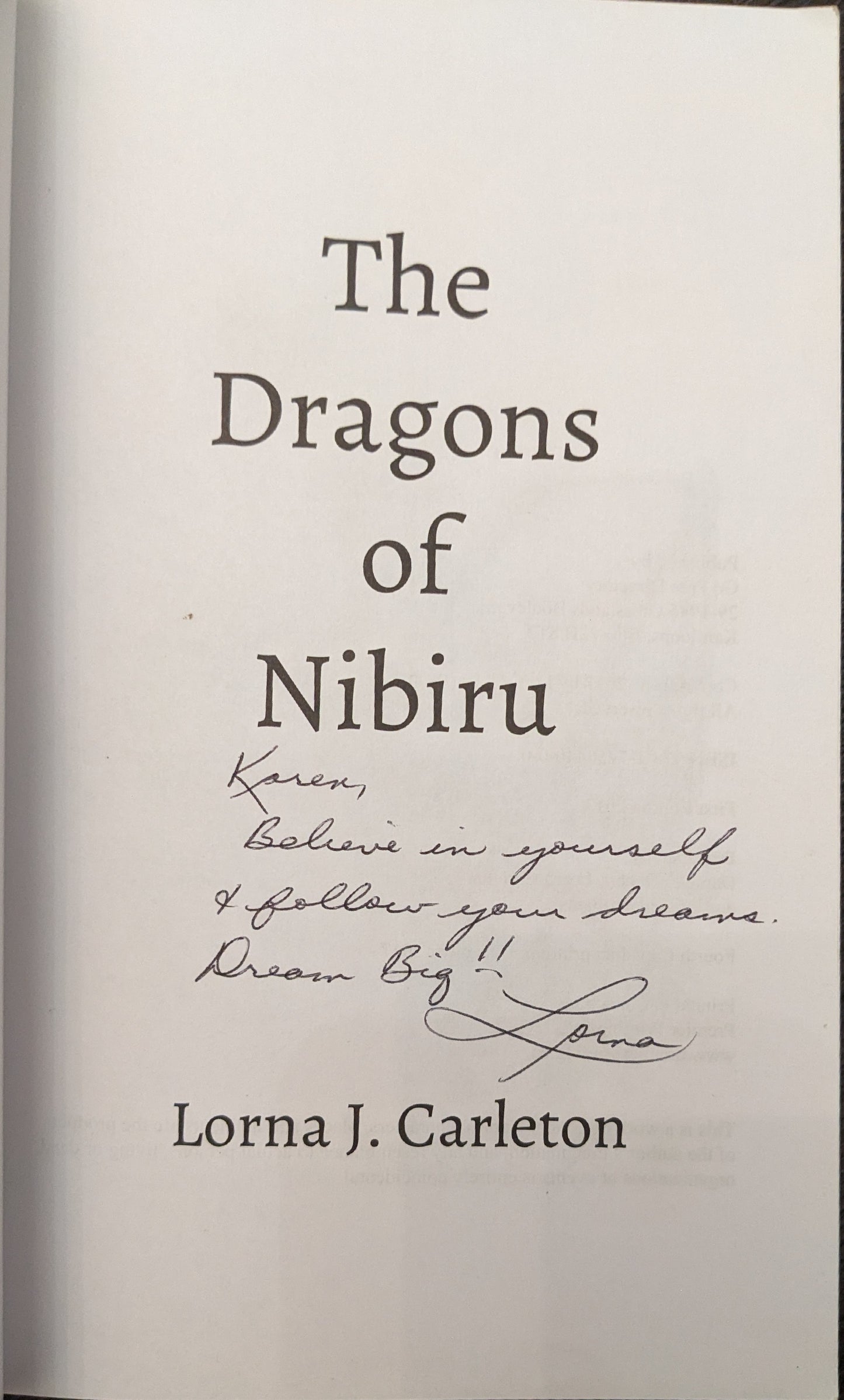 The Dragons of Nibiru by Lorna J. Carleton