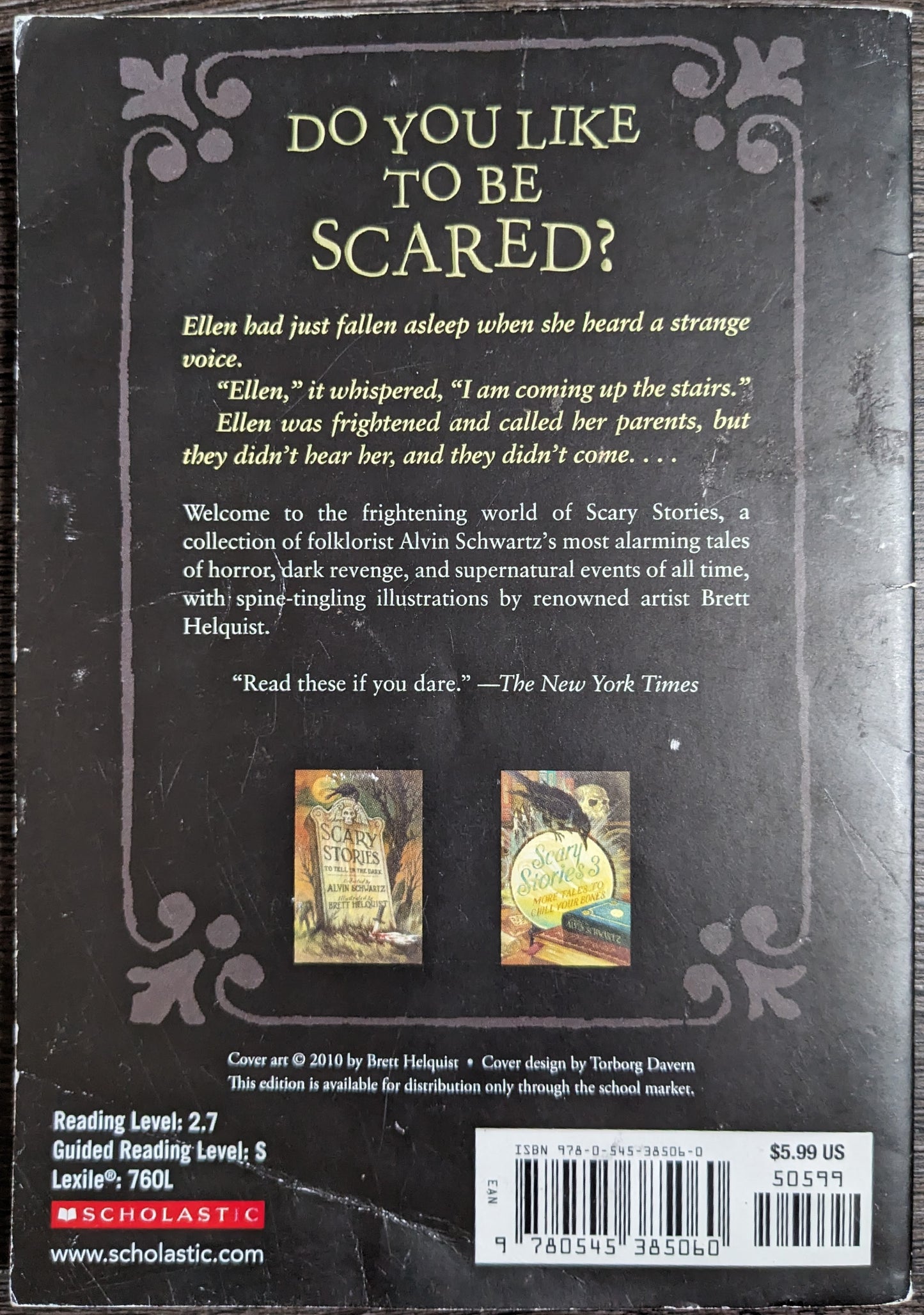 More Scary Stories and Scary Stories 3 by Alvin Schwartz