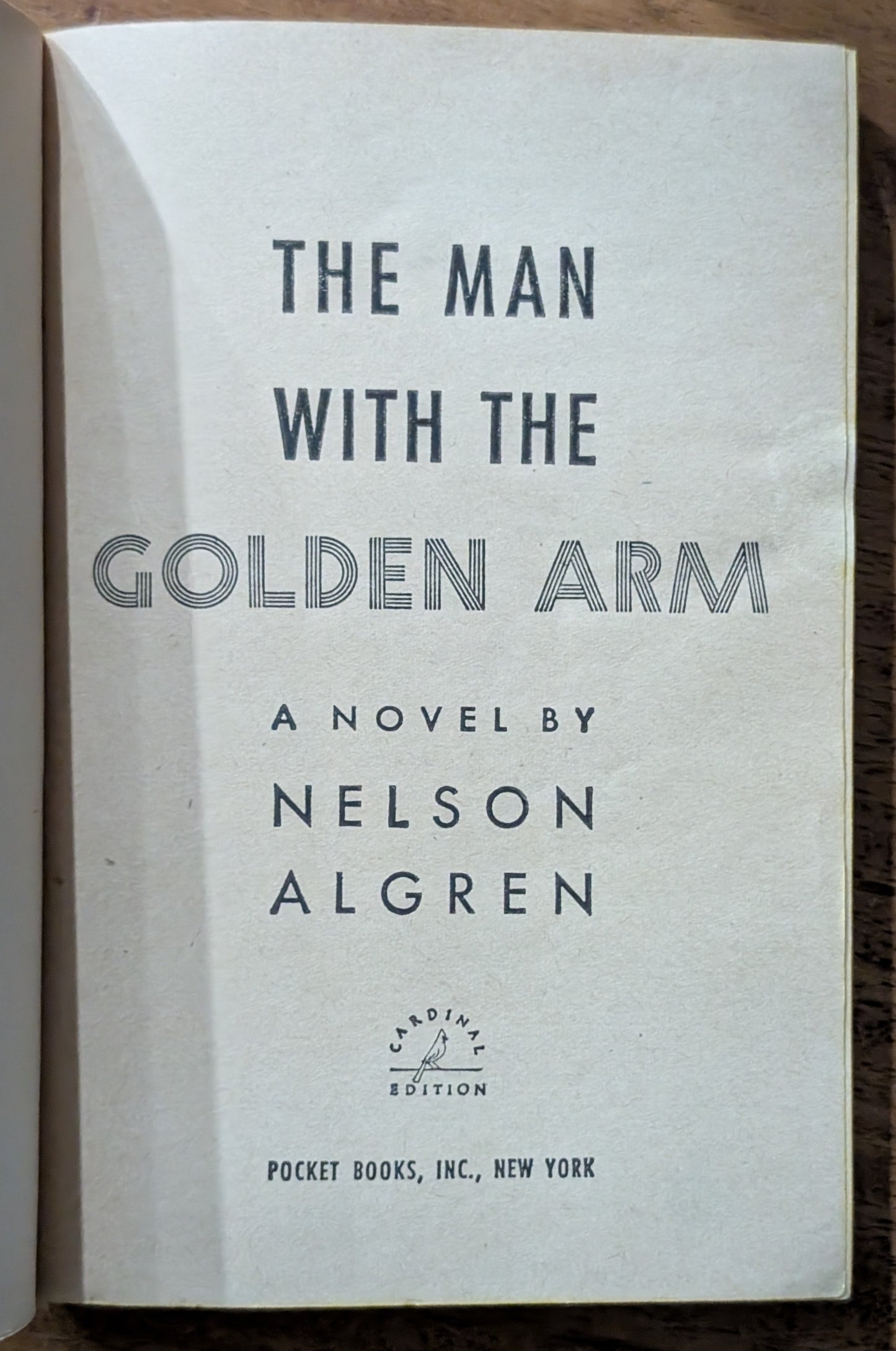 The Man with the Golden Arm by Nelson Algren