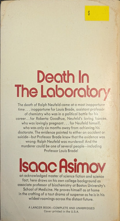 A Whiff of Death by Isaac Asimov