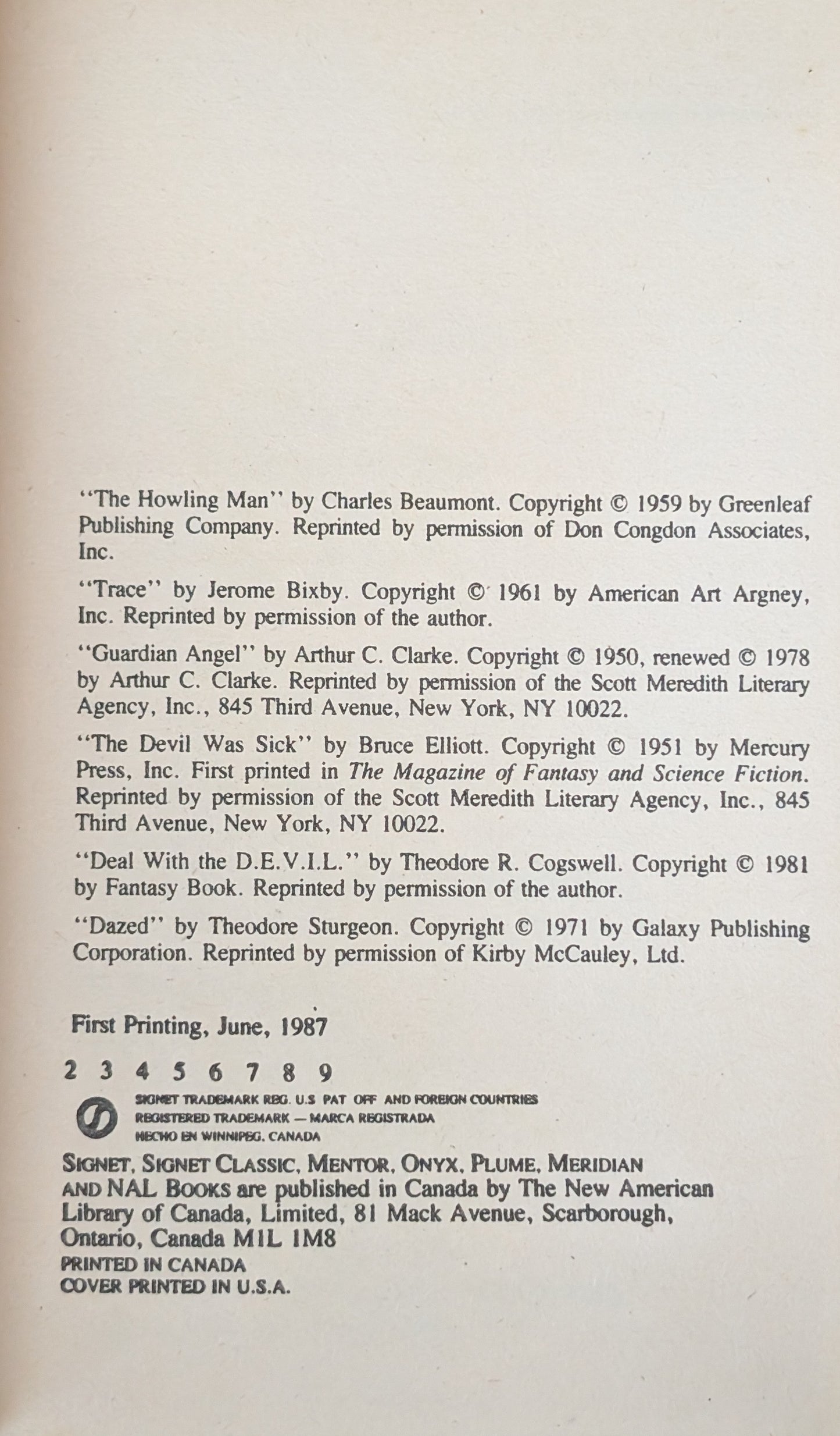 Devils in Magical Worlds of Fantasy (#8) edited by Isaac Asimov, Martin H. Greenberg and Charles G Waugh