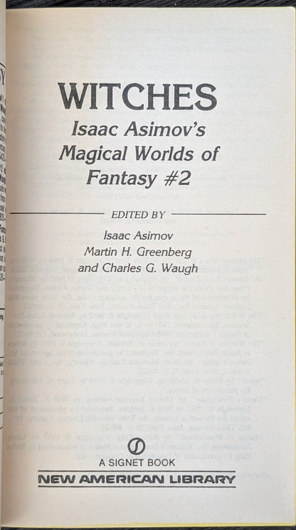 Witches from Magical Worlds of Fantasy (#2) edited by Isaac Asimov, Martin H. Greenberg and Charles G. Waugh