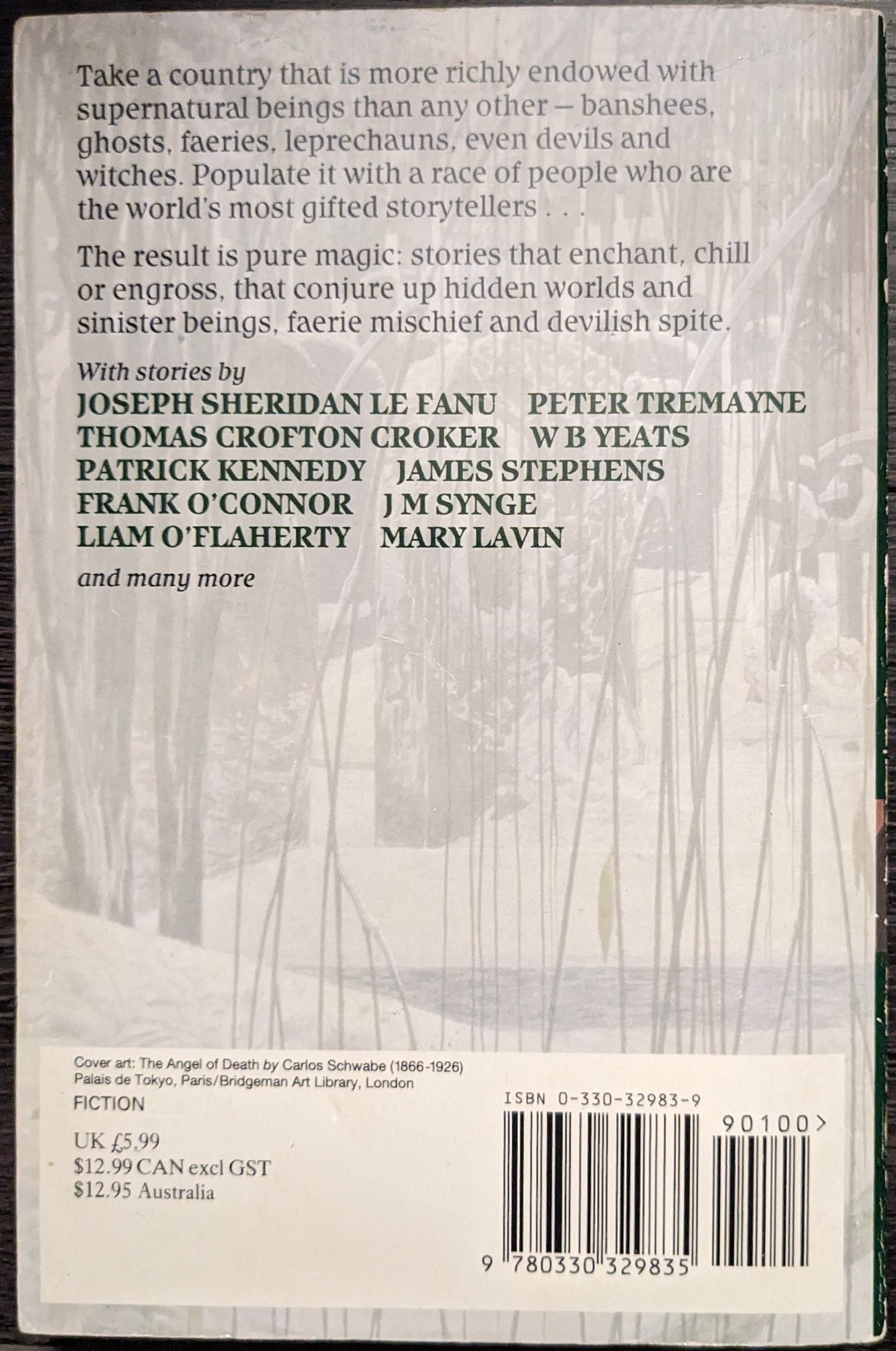 Great Irish Stories of the Supernatural edited by Peter Haining