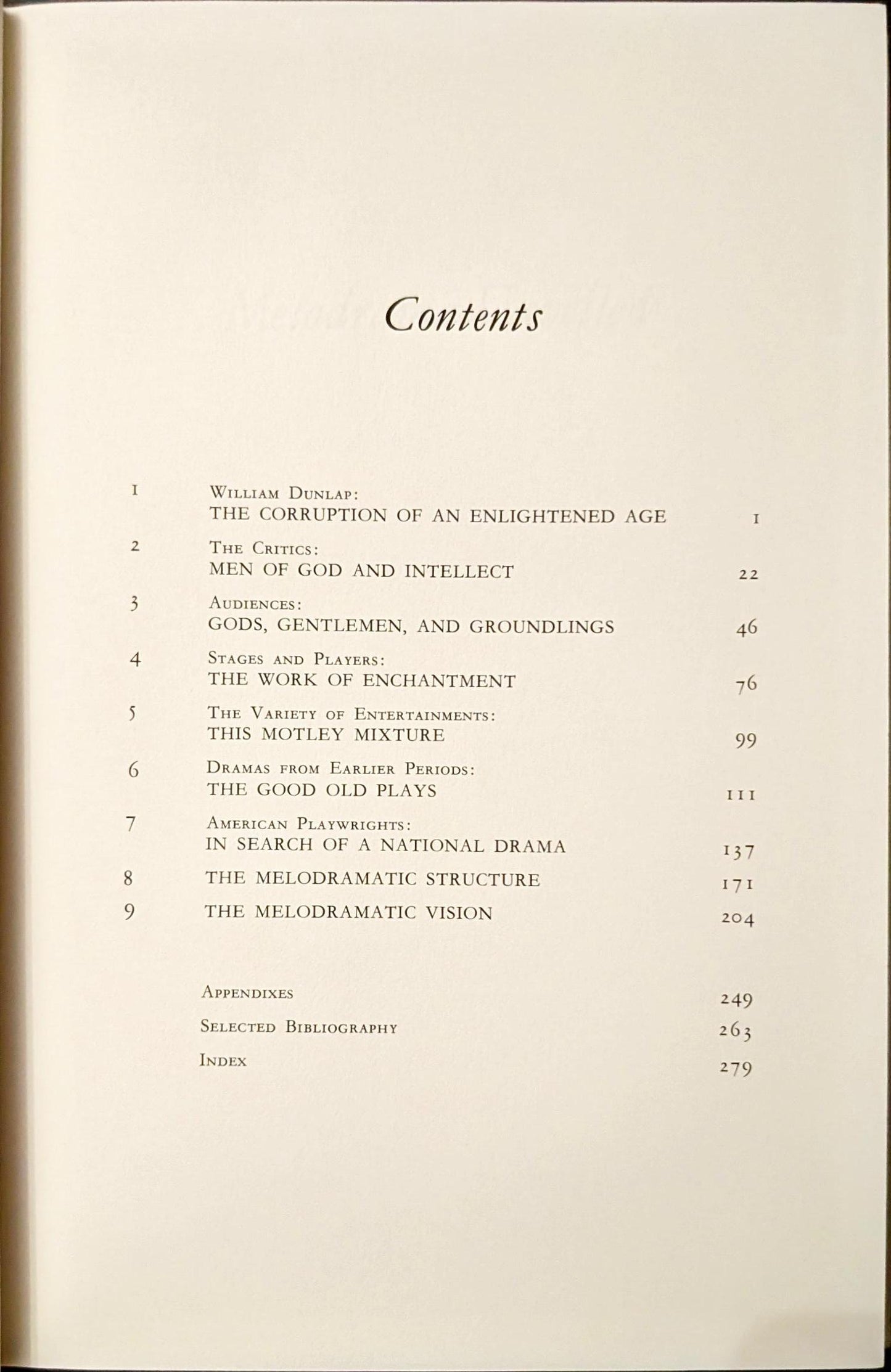 Melodrama Unveiled: American Theatre & Culture 1800-1850 by David Grinstead