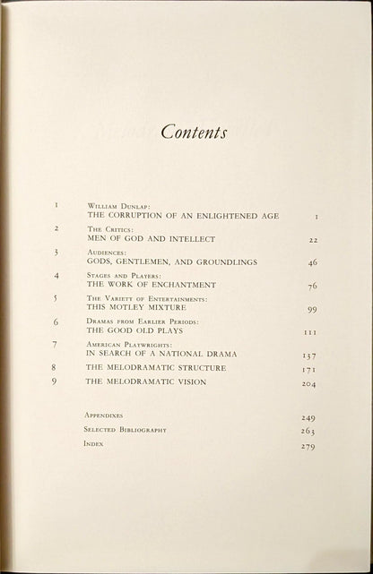 Melodrama Unveiled: American Theatre & Culture 1800-1850 by David Grinstead