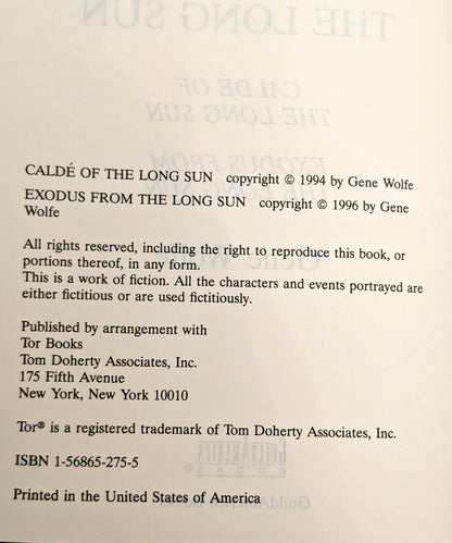 Epiphany of The Long Sun by Gene Wolfe