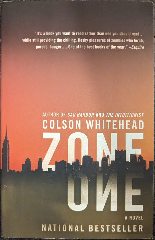 Zone One by Colson Whitehead