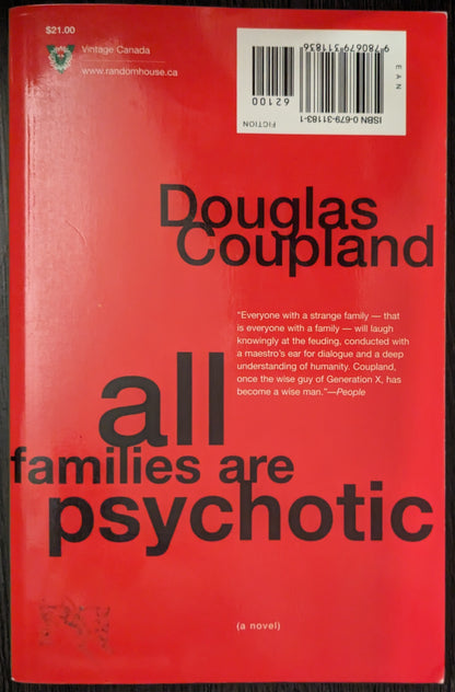 All Families are Psychotic by Douglas Coupland