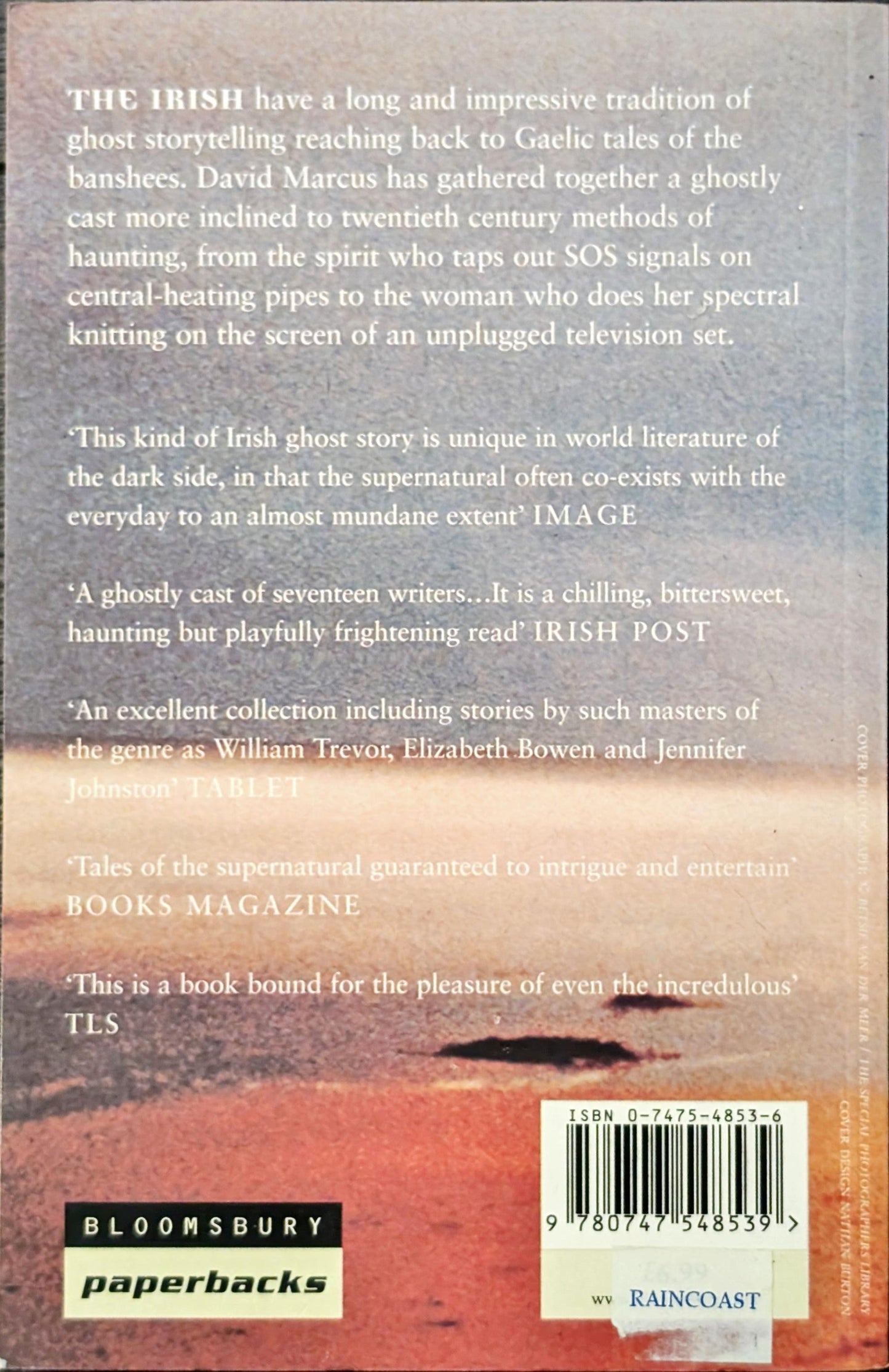 Irish Ghost Stories edited by David Marcus