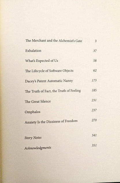Exhalation: Stories by Ted Chiang