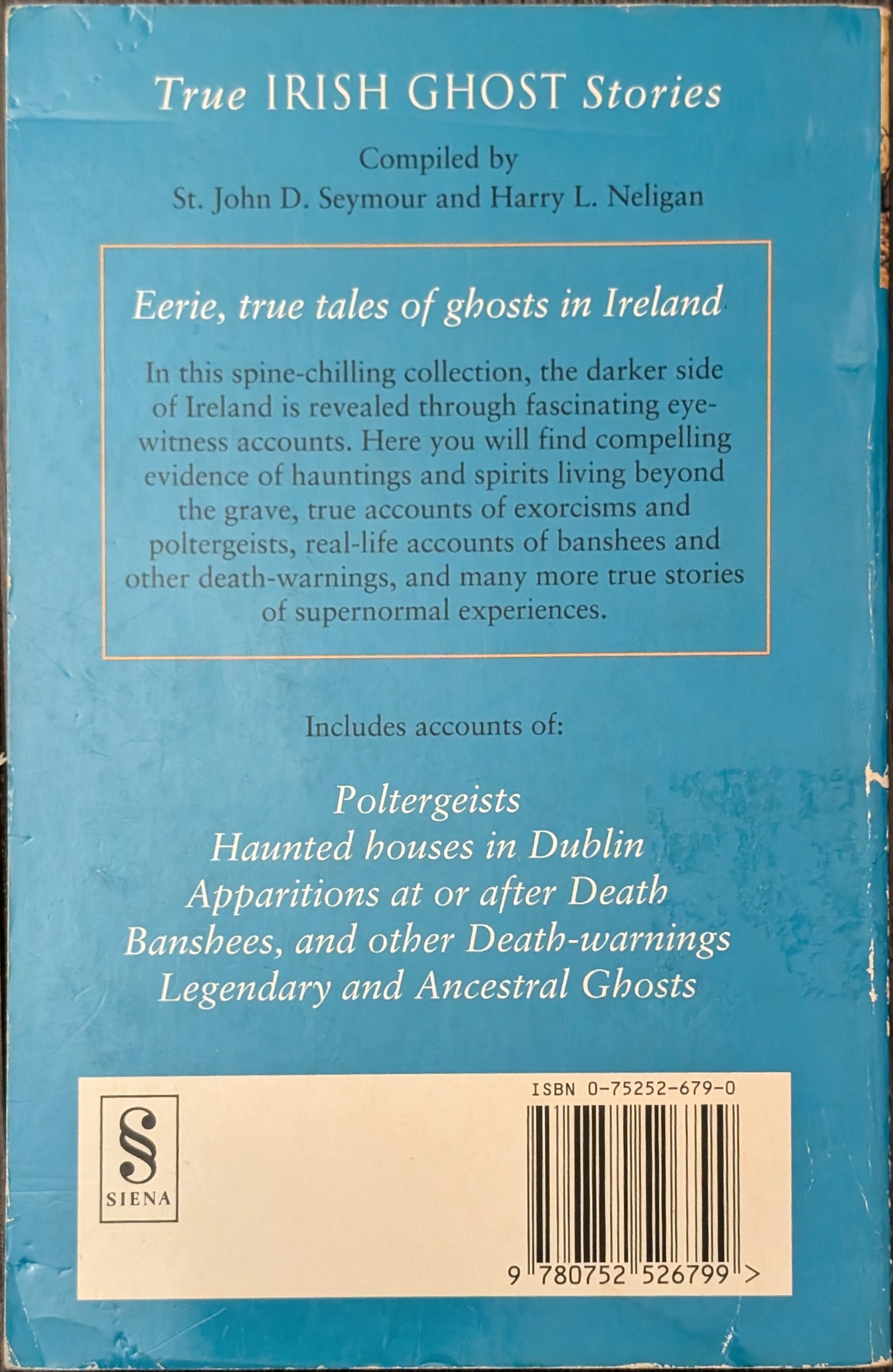 True Irish Ghost Stories compiled St. John D. Seymour and Harry L. Neligan