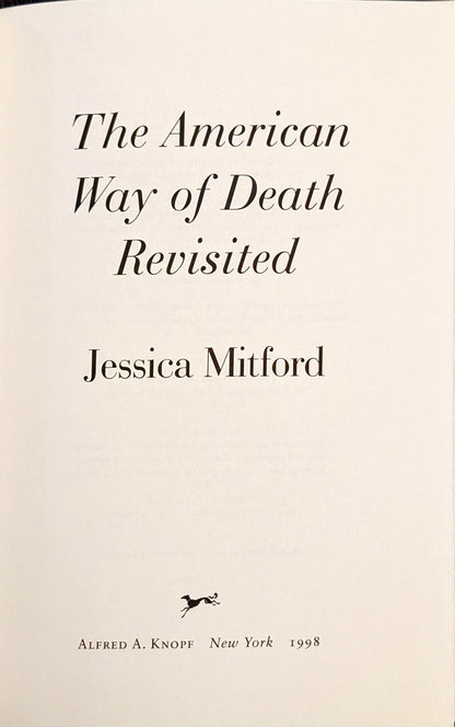 The American Way of Death Revisited by Jessica Mitford