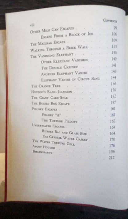 Houdini's Fabulous Magic by Walter B. Gibson and Morris N. Young