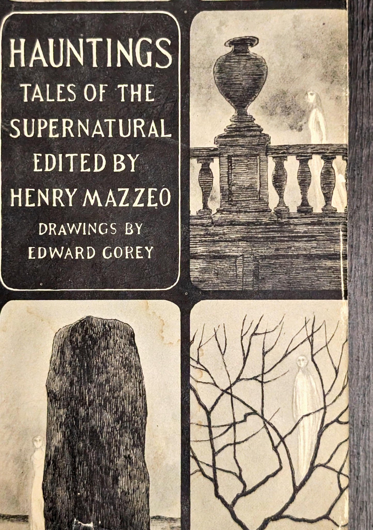Hauntings: Tales of the Supernatural edited by Henry Mazzeo, illustrations by Edward Gorey