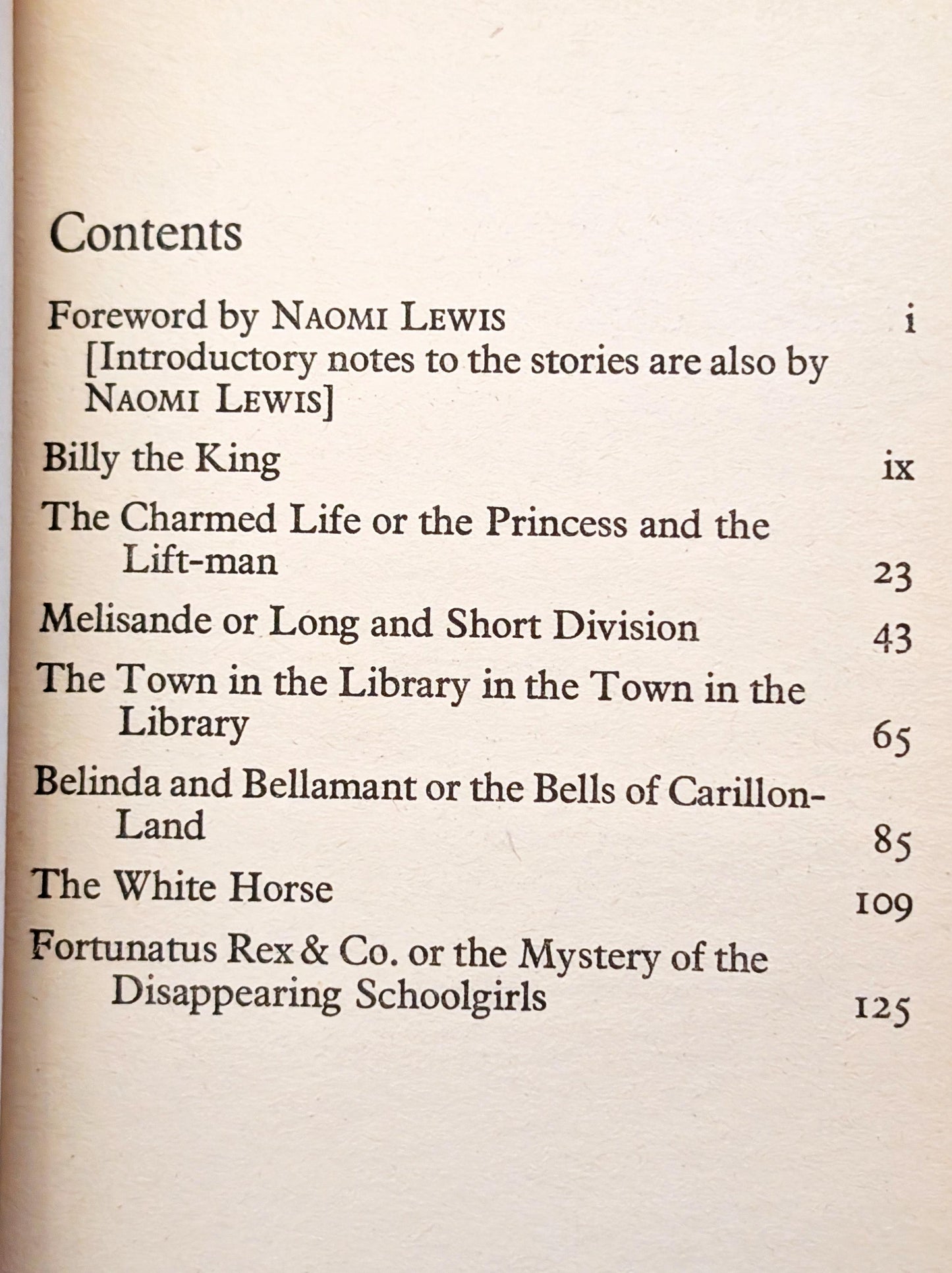 E.Nesbit Fairy Stories edited by Naomi Lewis