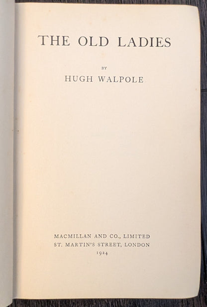 The Old Ladies by Hugh Walpole