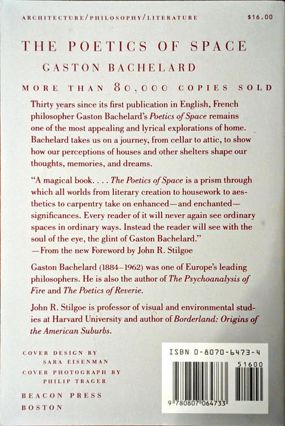 The Poetics of Space by Gaston Bachelard