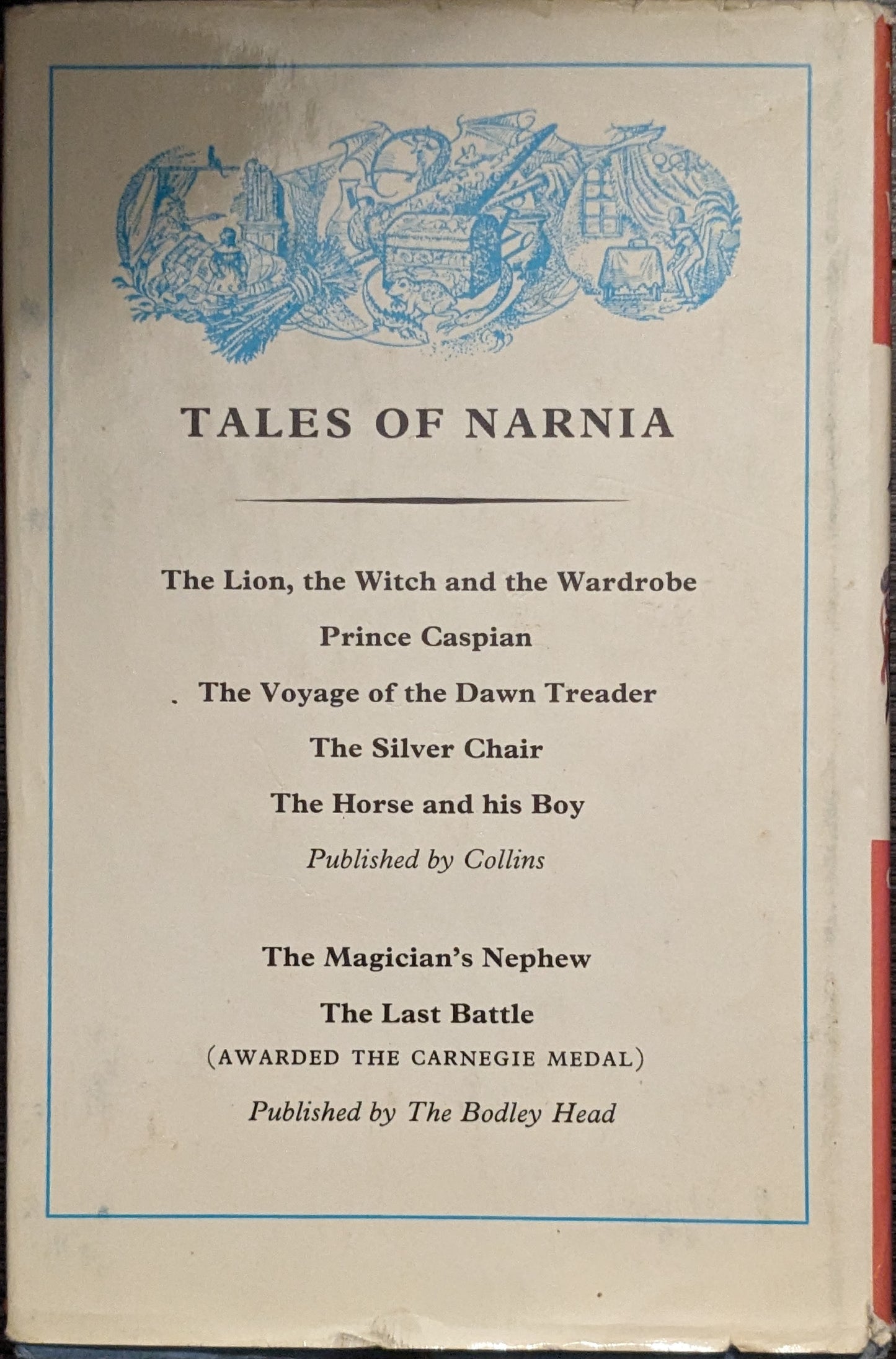 The Lion, the Witch and the Wardrobe by C.S Lewis