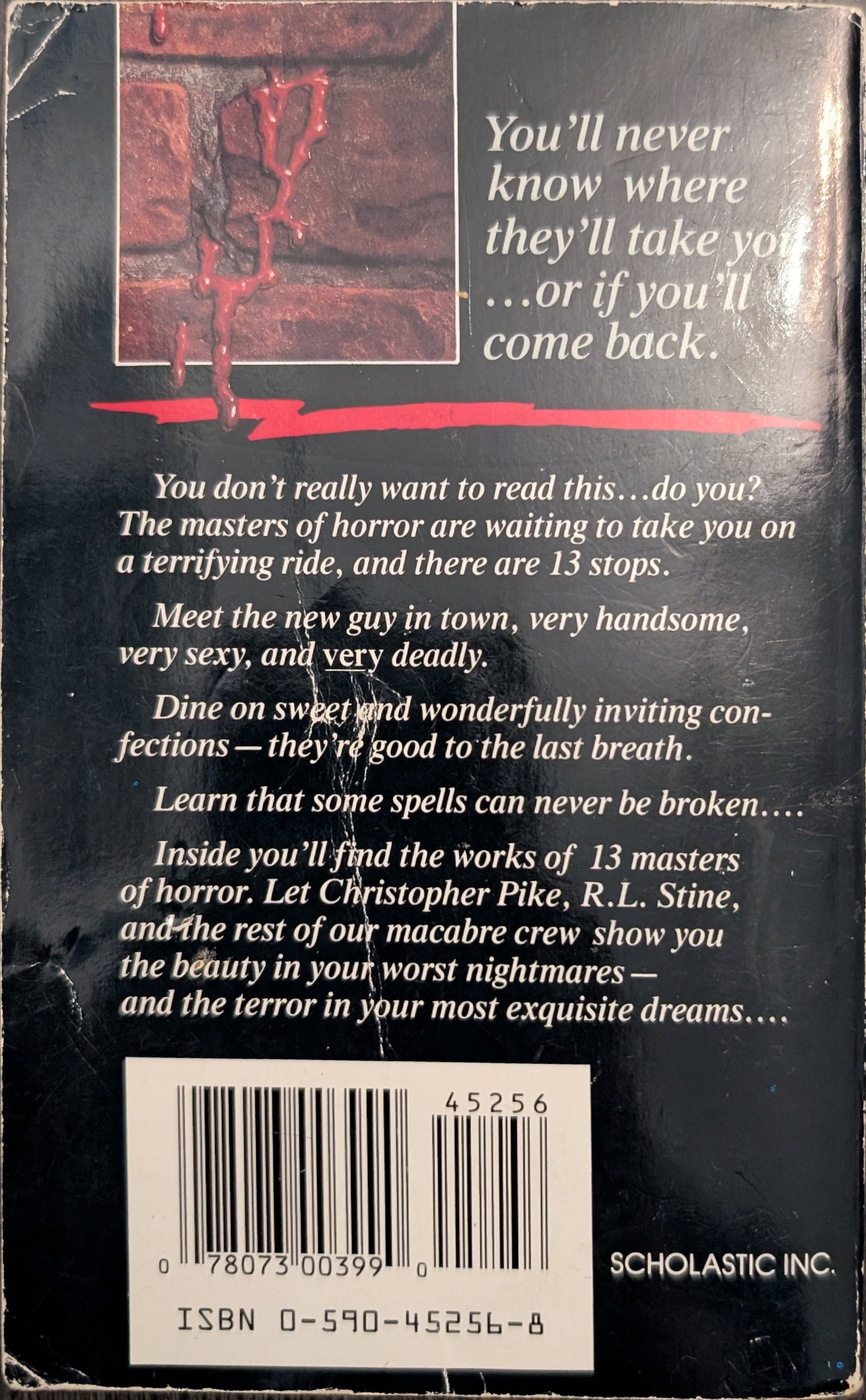 Thirteen: 13 Tales of Horror by 13 Masters of Horror edited by T. Pines