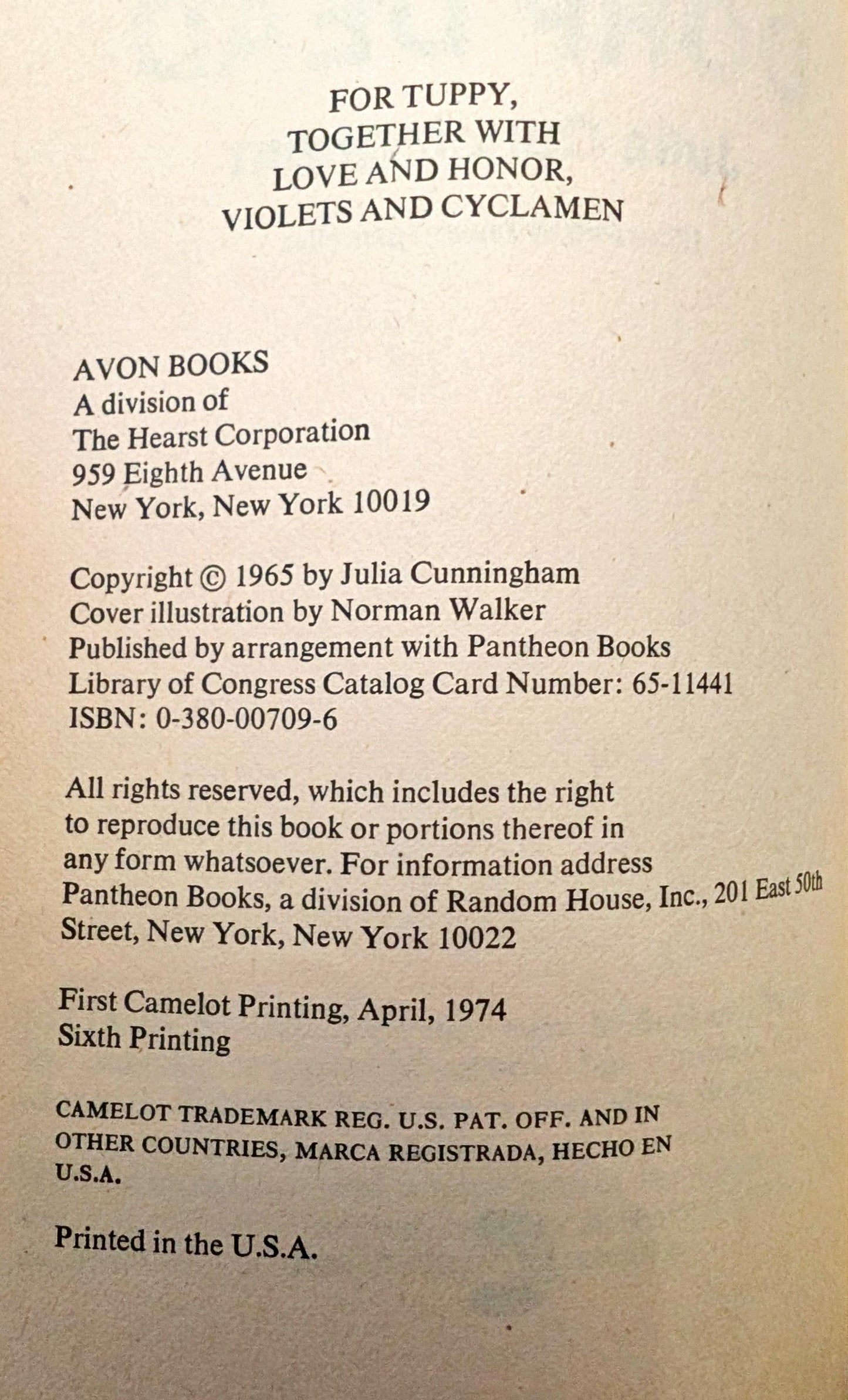 Dorp Dead by Julia Cunningham