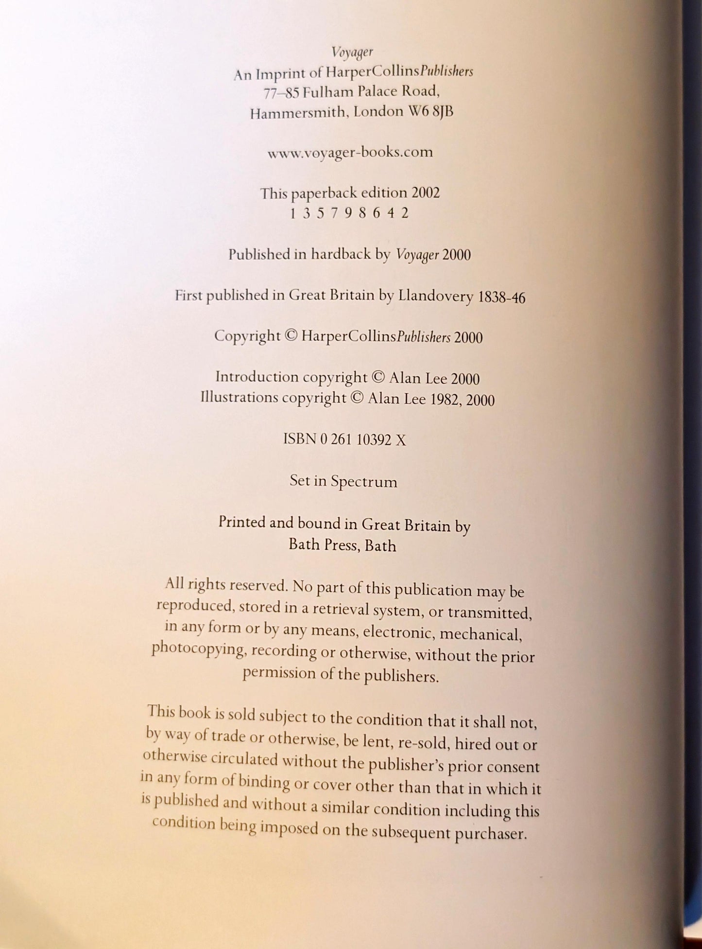 The Mabinogion translated by Lady Charlotte Guest and illustrated by Alan Lee